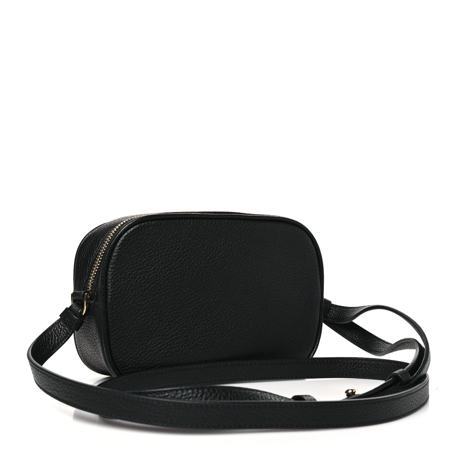 Salvatore Ferragamo Calfskin Vara Bow Camera Bag Black 1654084