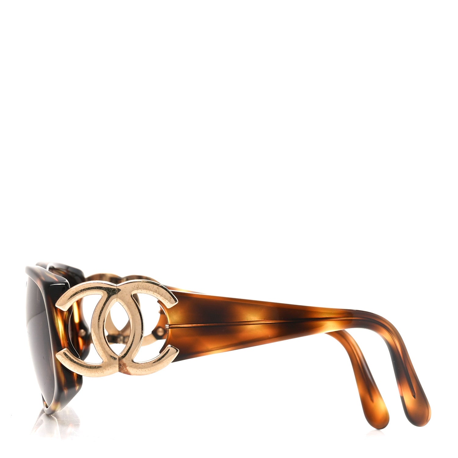 Chanel CC Logo Sunglasses 02461 Tortoise 3 of 7