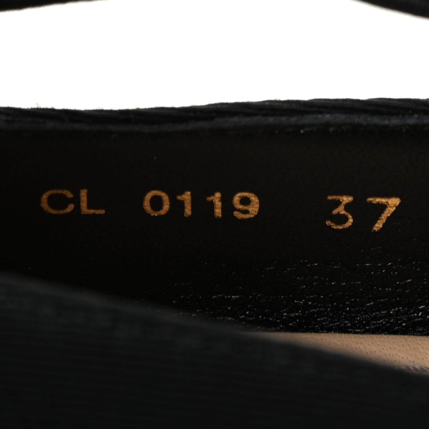 Christian Dior Grosgrain Ribbon Etoile Ballet Flats 37 Black 10 of 11