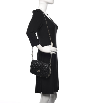 Chanel Lambskin Quilted Small My Precious Flap Black 2 of 11