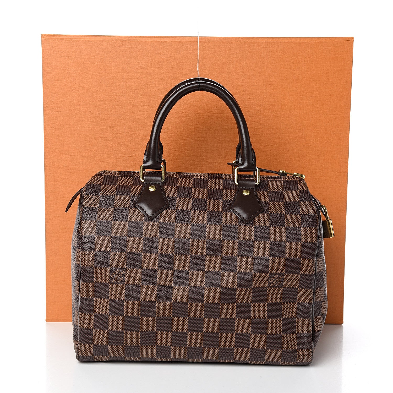 Louis Vuitton Damier Ebene Speedy 25 10 of 10