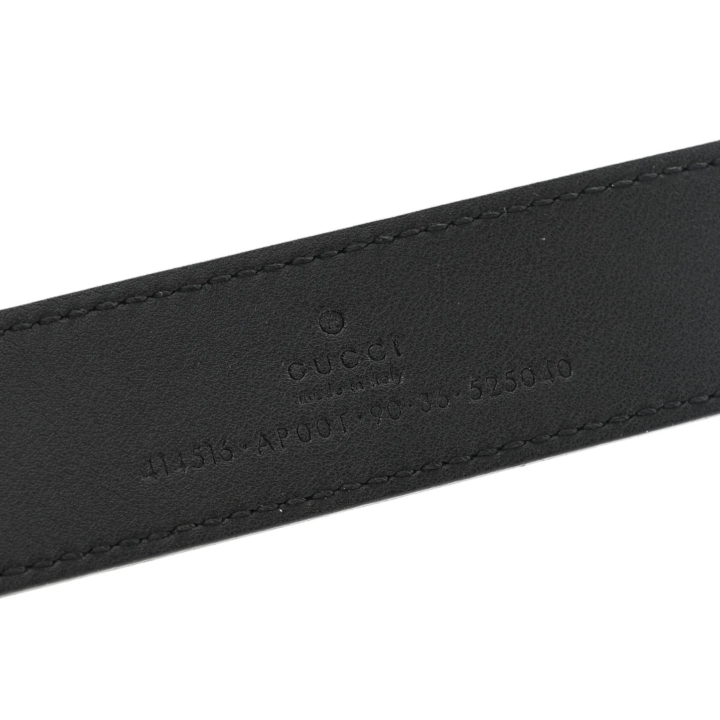 Calfskin Double G 30mm Belt 90 36 Black