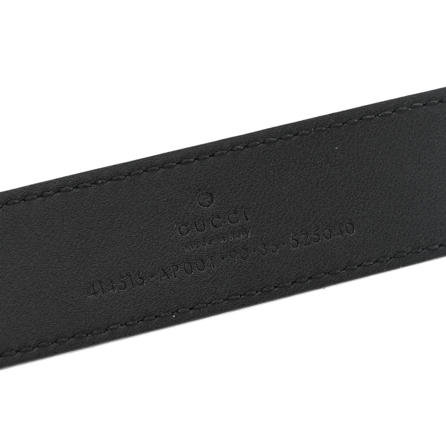 Gucci Calfskin Double G 30mm Belt 90 36 Black 3 of 6