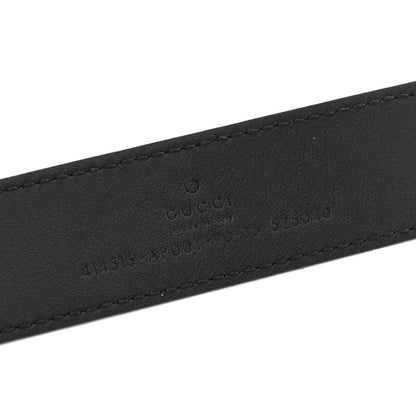 Gucci Calfskin Double G 30mm Belt 90 36 Black 3 of 6