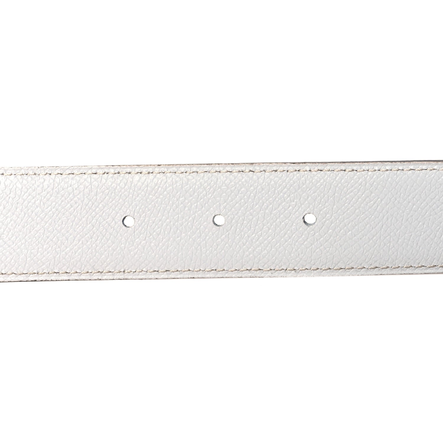 Hermes Epsom Belt 38mm 90 36 Bleu Indigo White Orange 3 of 7