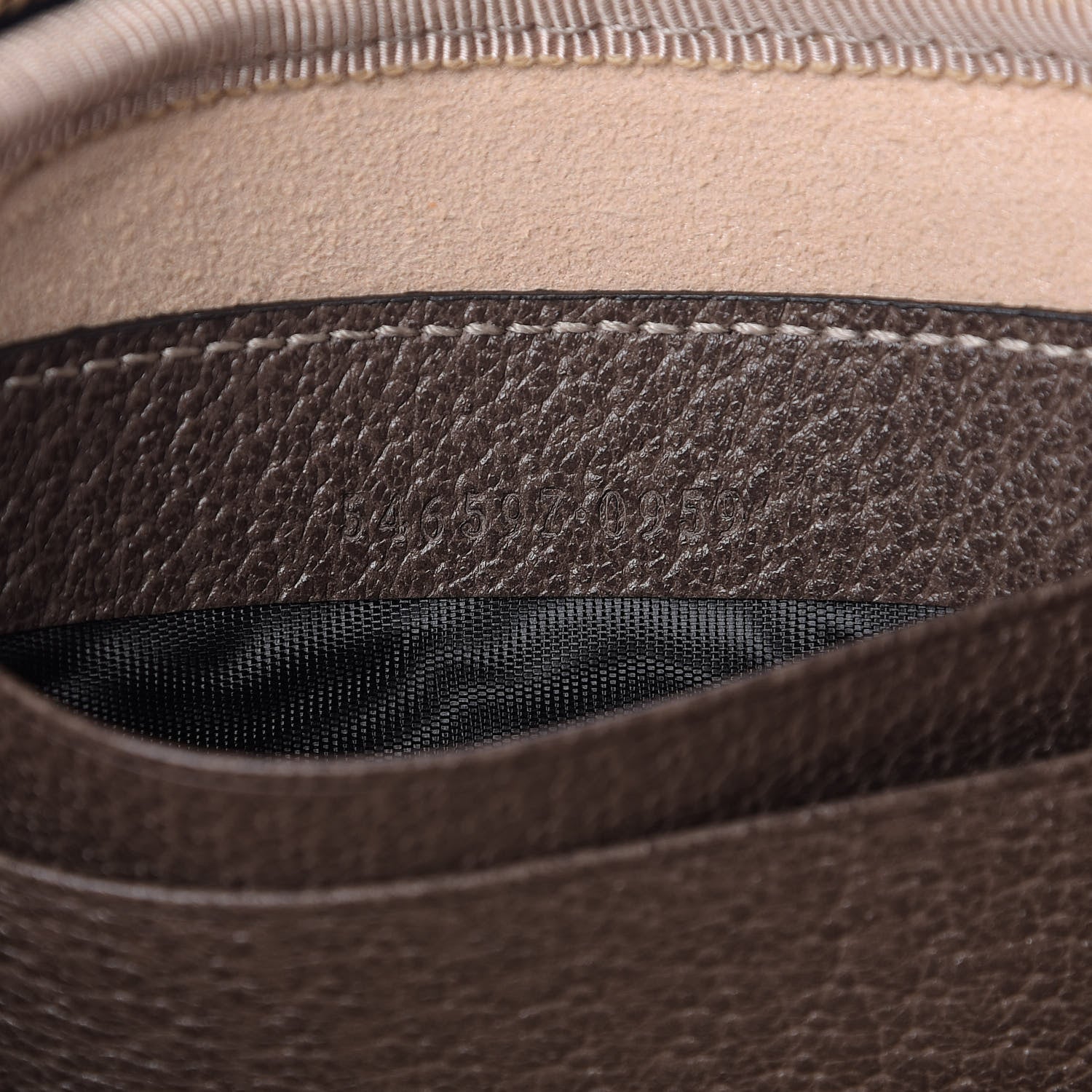 Gucci GG Supreme Monogram Web Mini Ophidia GG Bag Brown 10 of 11