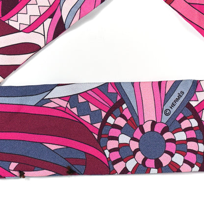 Hermes Silk Les Flots Du Cheval Twilly 3 of 3