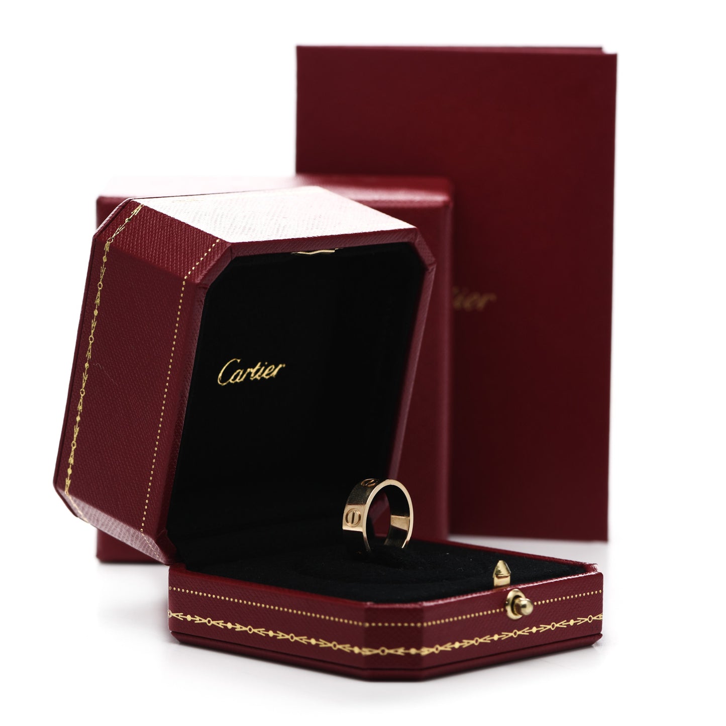 18K Yellow Gold 5.5mm LOVE Ring 51 5.75