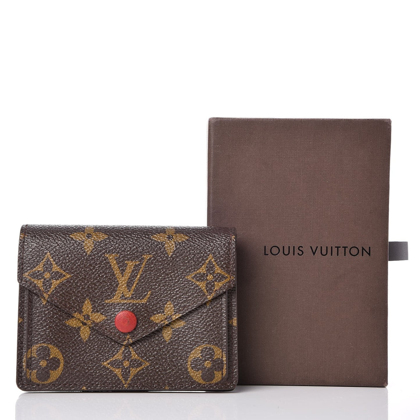 Monogram Compact Marie Wallet Rouge