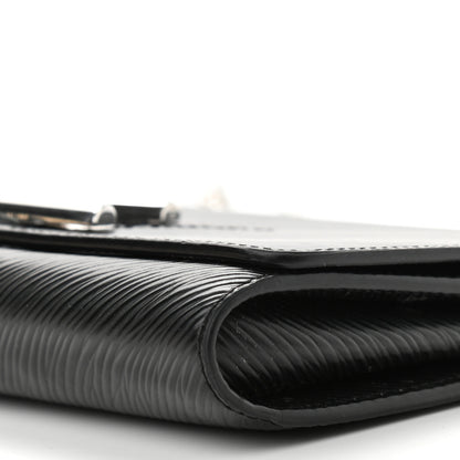 Louis Vuitton Epi Twist Chain Wallet Black 11 of 11