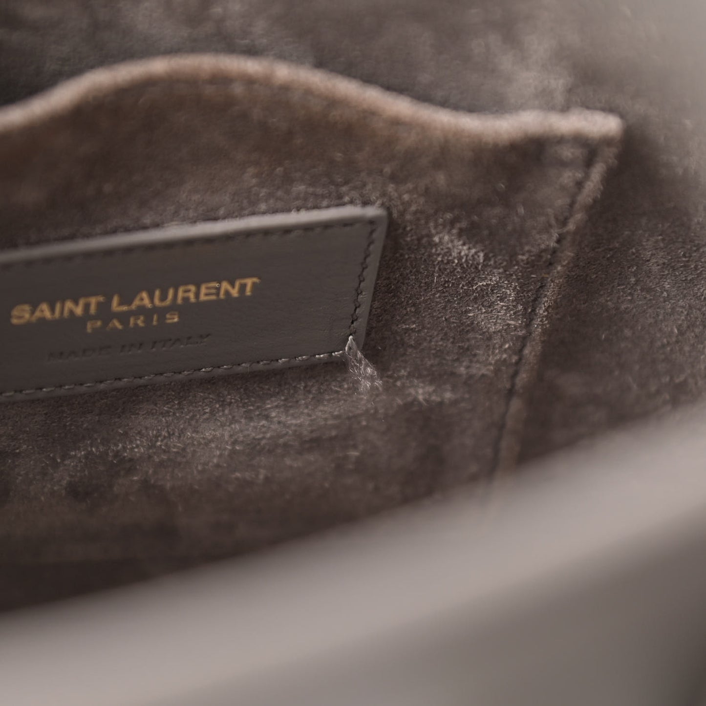 Calfskin Baby Sac de Jour Fog