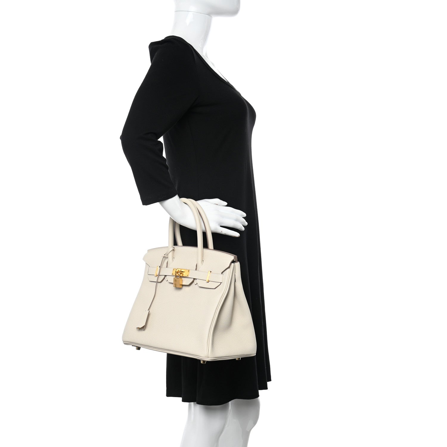 Hermes Togo Birkin 30 Craie 2 of 11