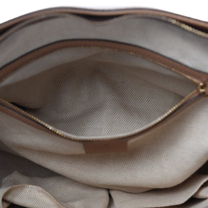 Gucci Pebbled Calfskin Small Soho Top Handle Bag Camelia 12 of 15