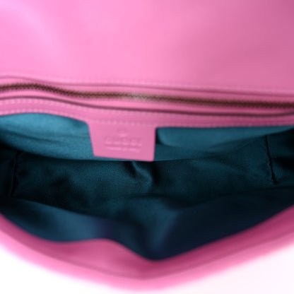 Gucci Velvet Matelasse Marquise Crystals Embroidered Small GG Marmont Shoulder Bag Malva 5 of 10