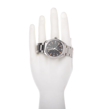 Omega Stainless Steel 40mm Railmaster Co-Axial Chronometer Automatic Watch Black 220.10.40.20.01.001 2 of 7