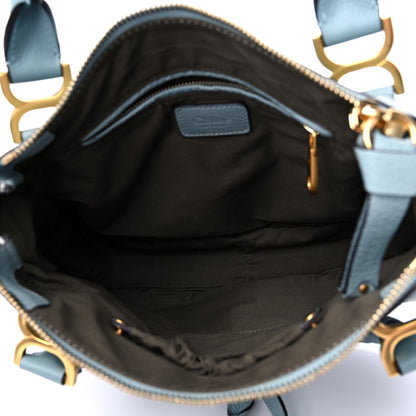 Chloe Calfskin Medium Marcie Satchel Cloudy Blue 4 of 9