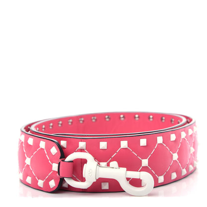 Valentino Garavani Lambskin Free Rockstud Spike Shoulder Strap Shadow Pink 1 of 5