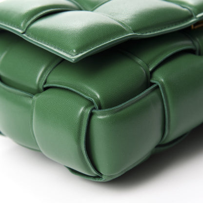 Bottega Veneta Nappa Maxi Intreccio Padded Cassette Crossbody Bag Racing Green 6 of 10