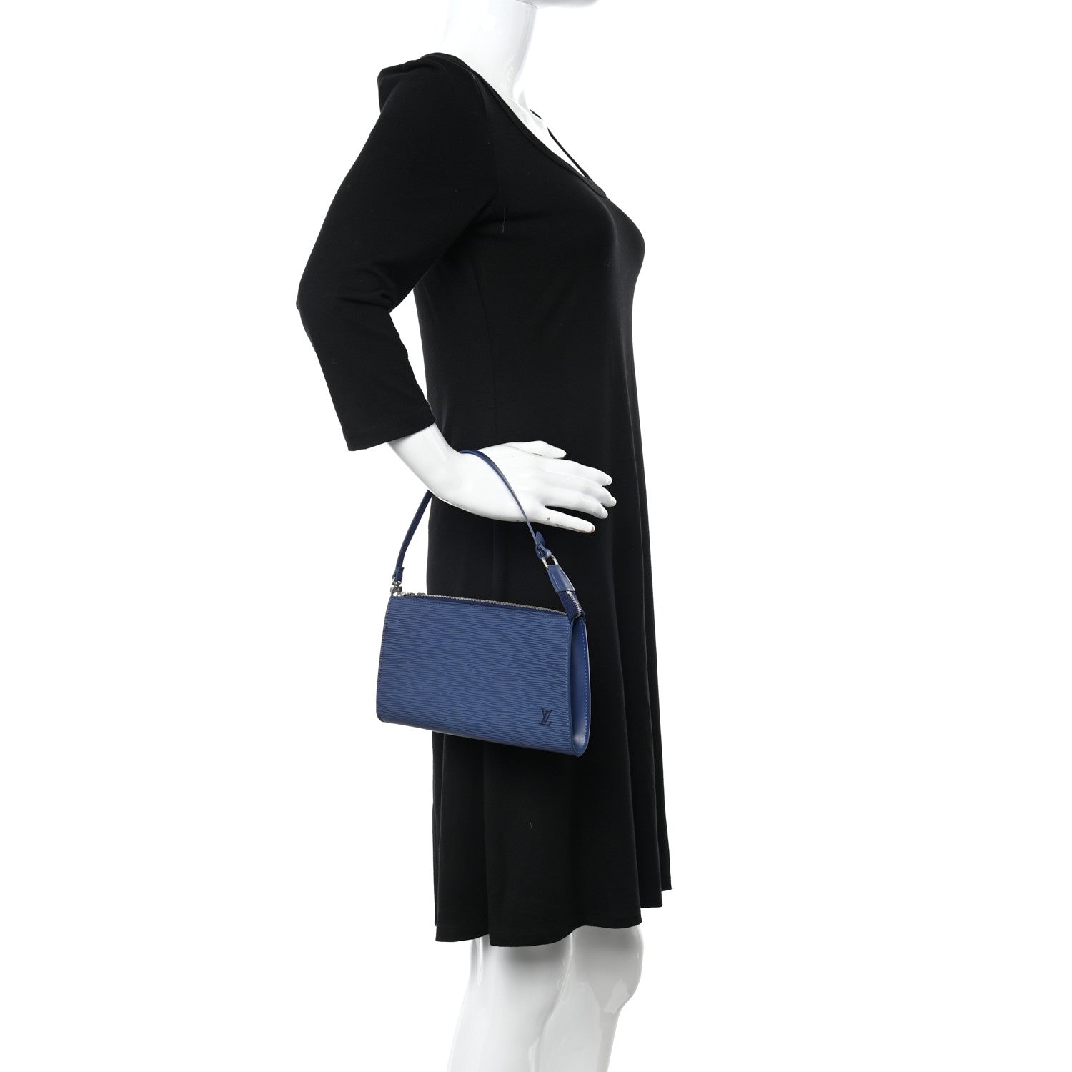 Louis Vuitton Epi Pochette Accessories 24 Myrtille 2 of 13