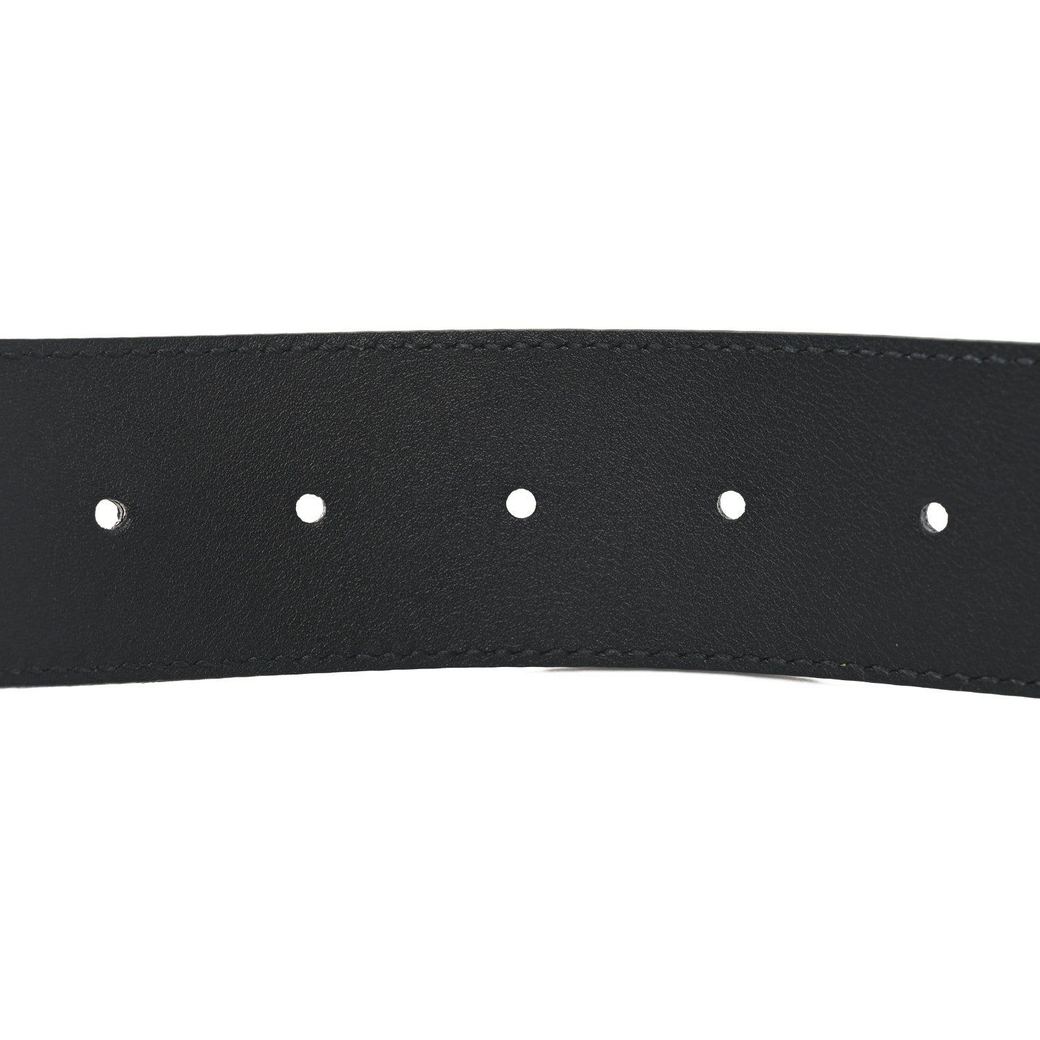 Gucci Textured Calfskin Double G 40mm Belt 90 36 Black 5 of 7