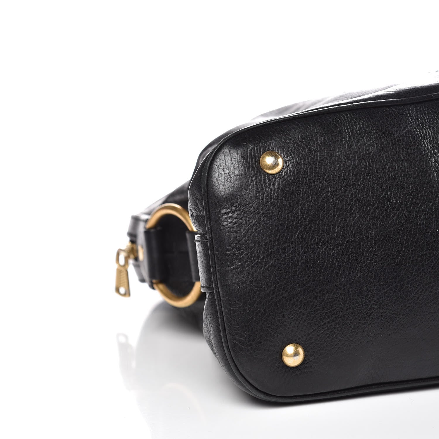 Saint Laurent Calfskin Oversized Muse Black 10 of 17