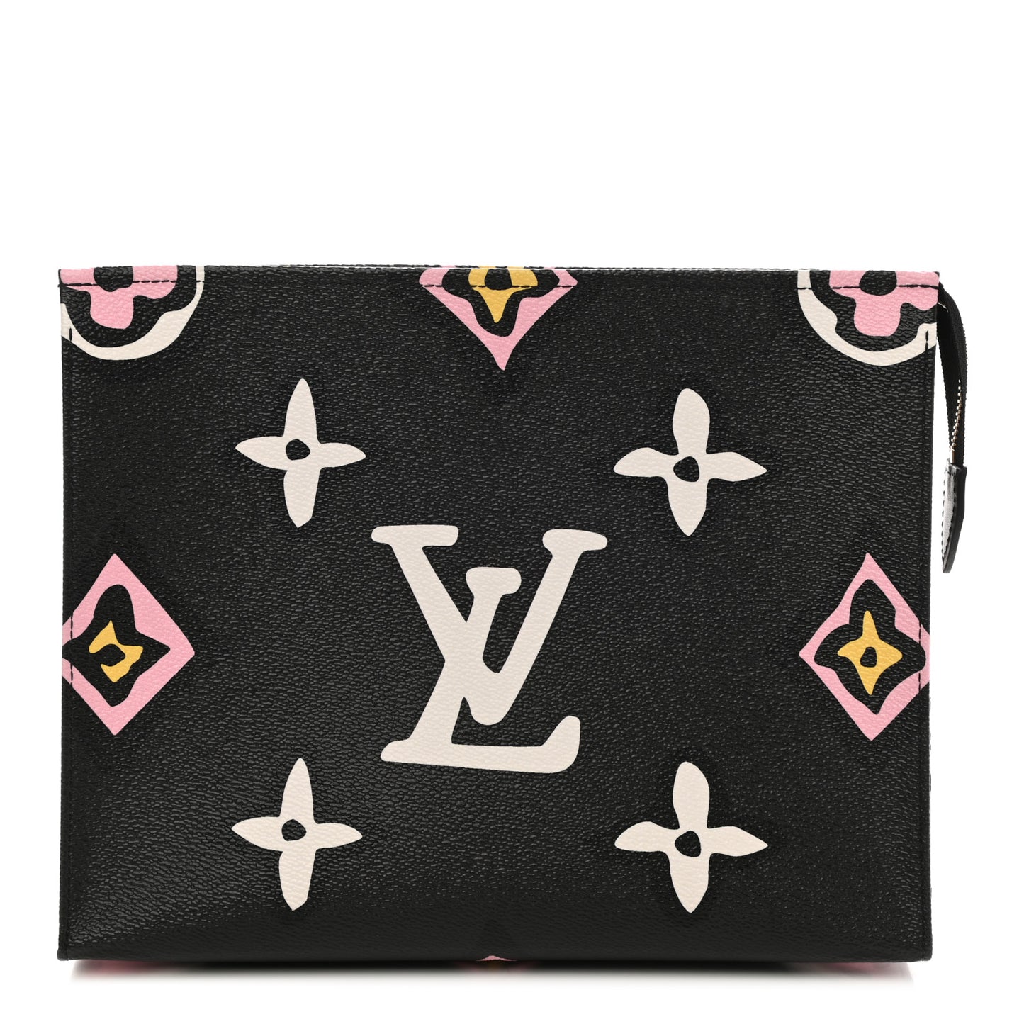 Monogram Giant Wild At Heart Toiletry Pouch 26 Black