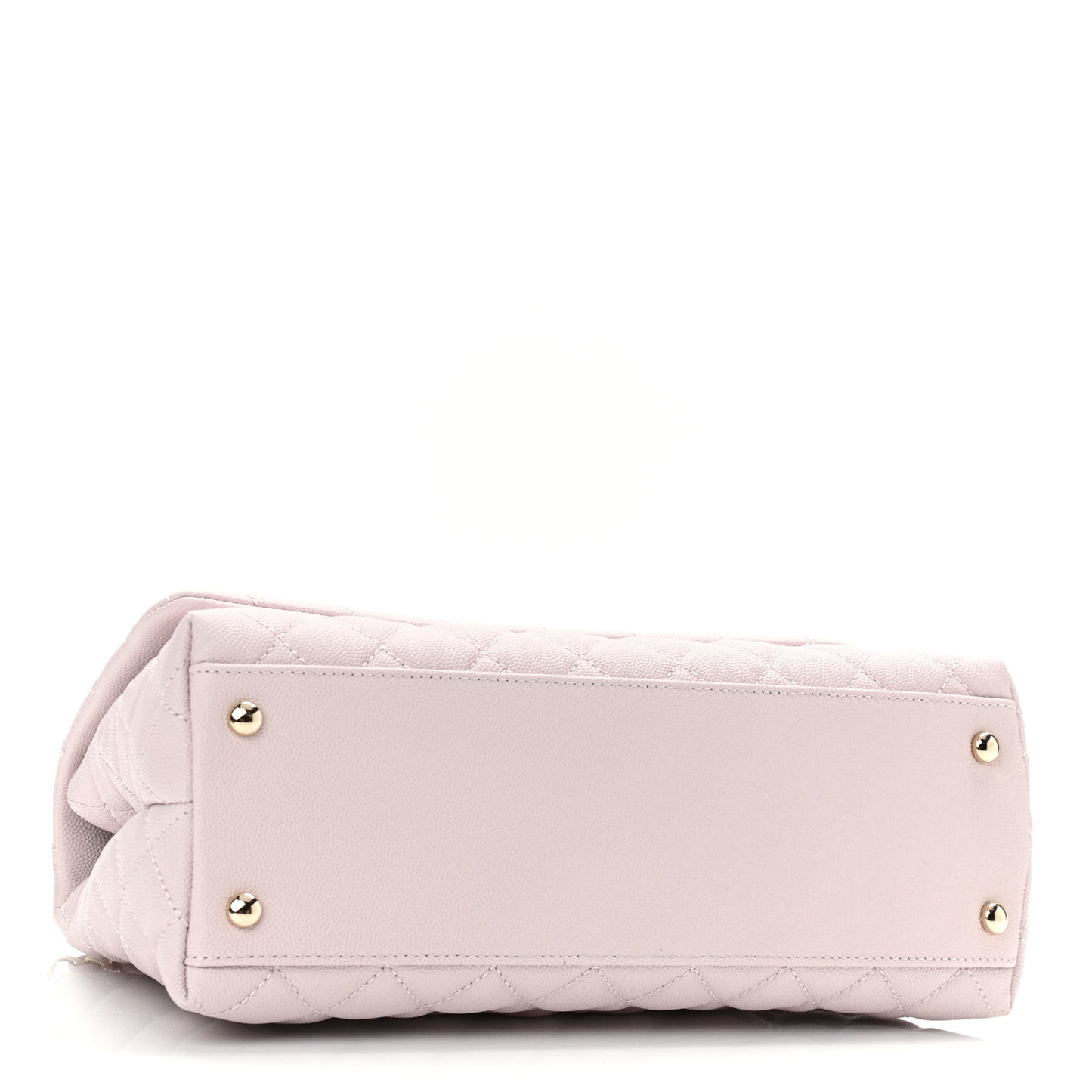 Caviar Quilted Small Coco Handle Flap Lilas Lilac