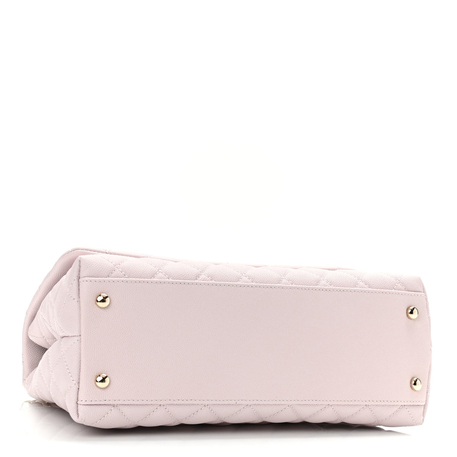 Chanel Caviar Quilted Small Coco Handle Flap Lilas Lilac 3 of 10