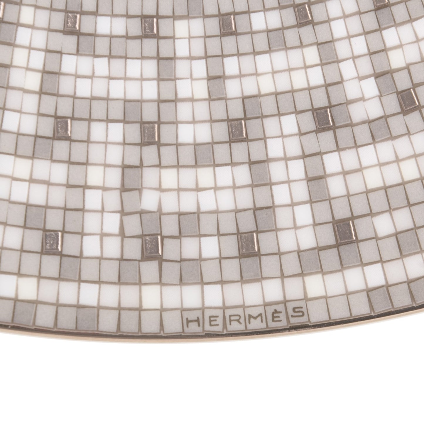 Porcelain Mosaique Au 24 Platine Dinner Plate Set of 2