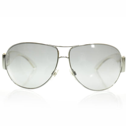 Chanel Aviator Sunglasses 4128 Clear 3 of 9