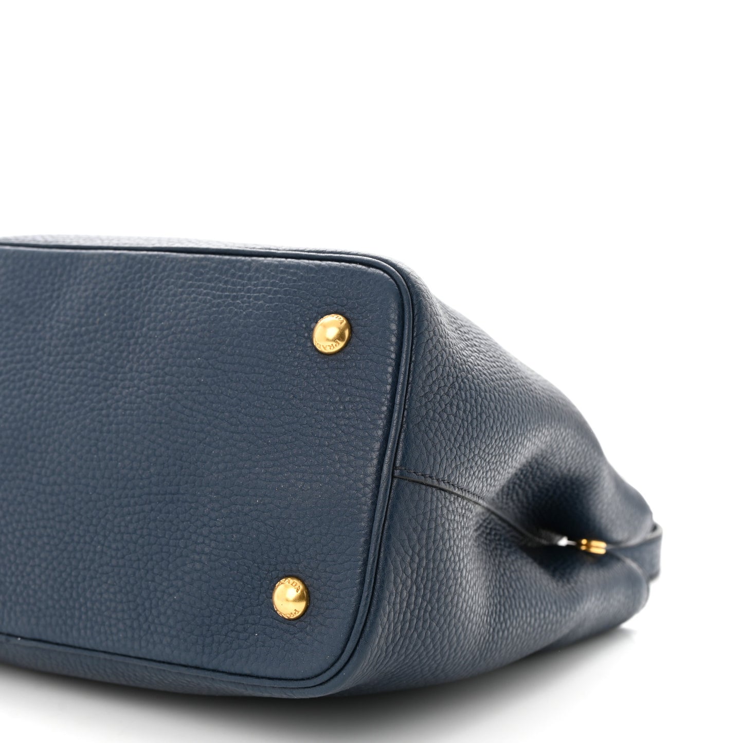 Vitello Daino Top Handle Bag Baltico