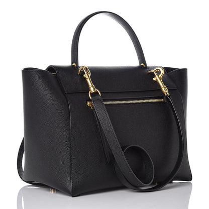 Celine Grained Calfskin Mini Belt Bag Black 4 of 7