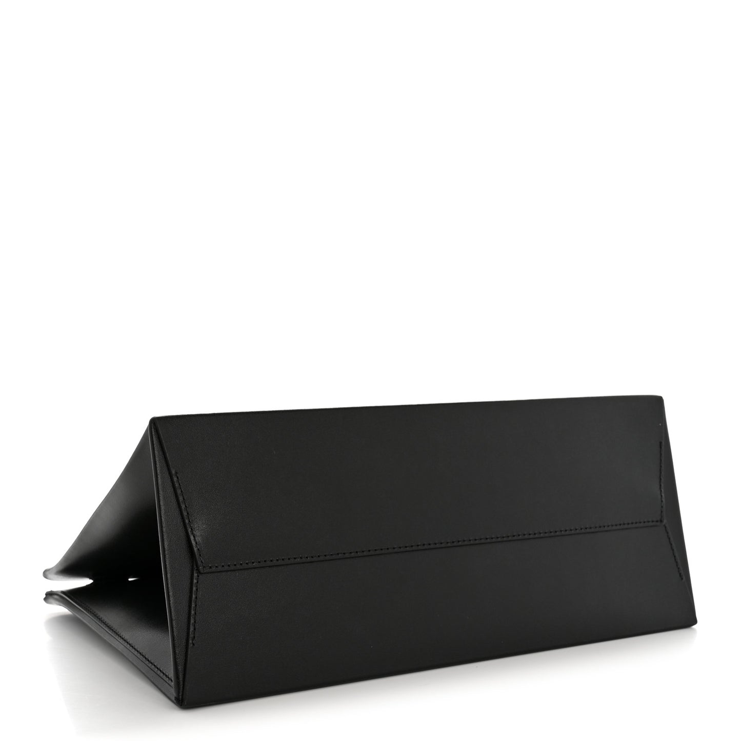 Calfskin Medium Box Bag Black