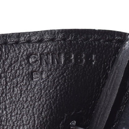 Hermes Togo Matte Alligator Birkin Touch 30 Black 10 of 40