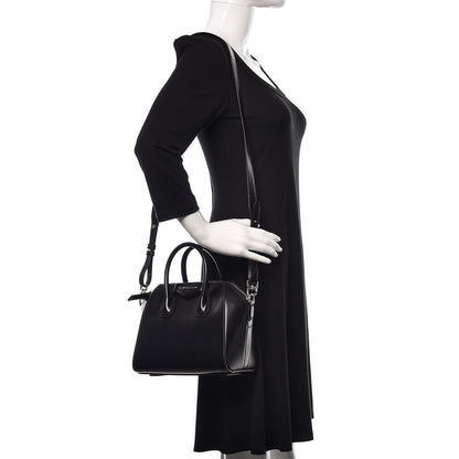 Givenchy Shiny Lord Calfskin Mini Antigona Black 2 of 9