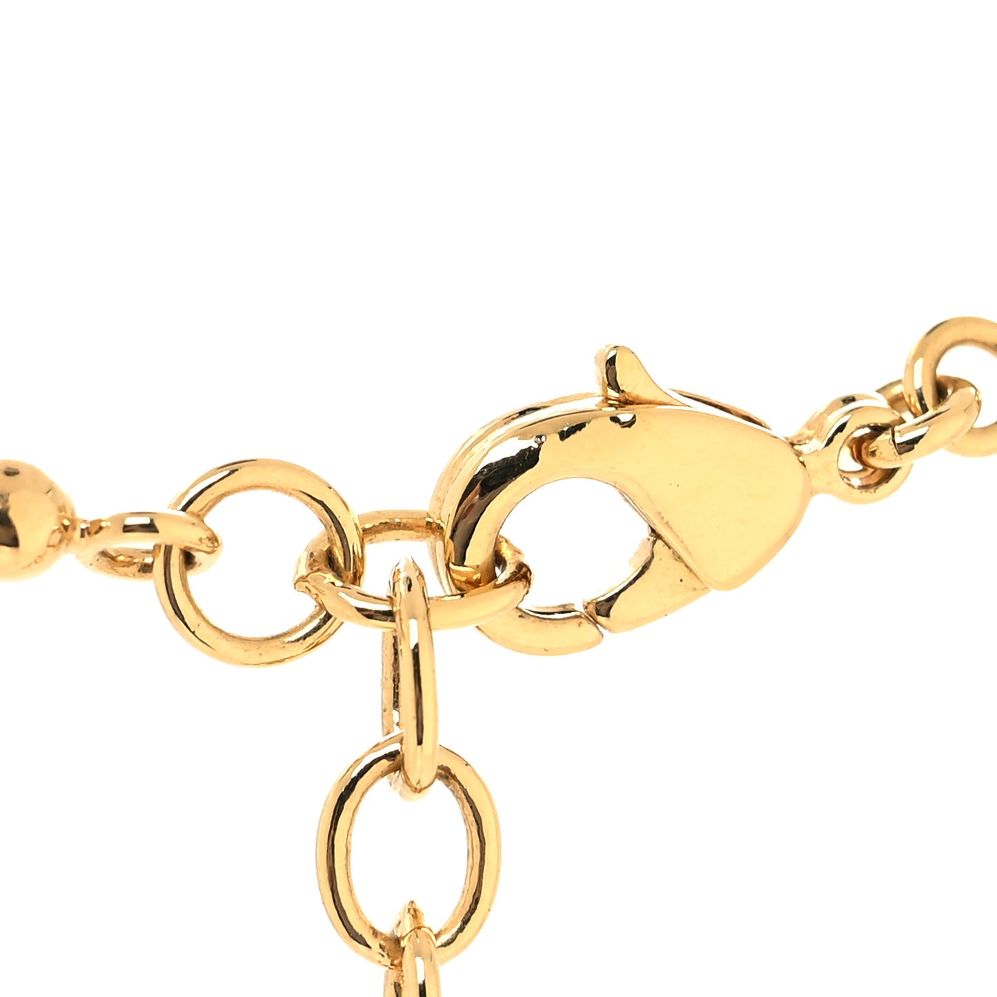 Pearl D Necklace Gold