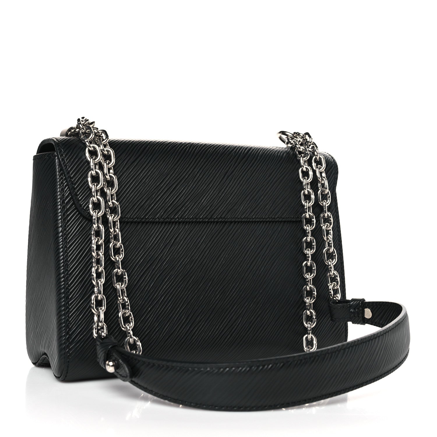 Louis Vuitton Epi Twist Shoulder Bag MM Black 2 of 7