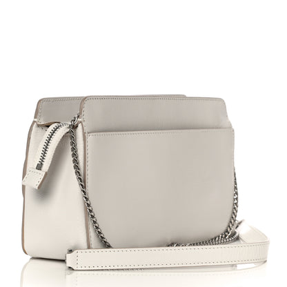 Givenchy Goatskin Diamond Quilted Pocket Crossbody White 3 of 14