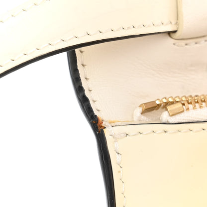 Celine Spazzolato Calfskin Medium Classic Box Flap Bag White 14 of 16