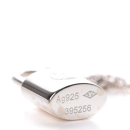 Louis Vuitton Sterling Silver Lockit Necklace 5 of 5