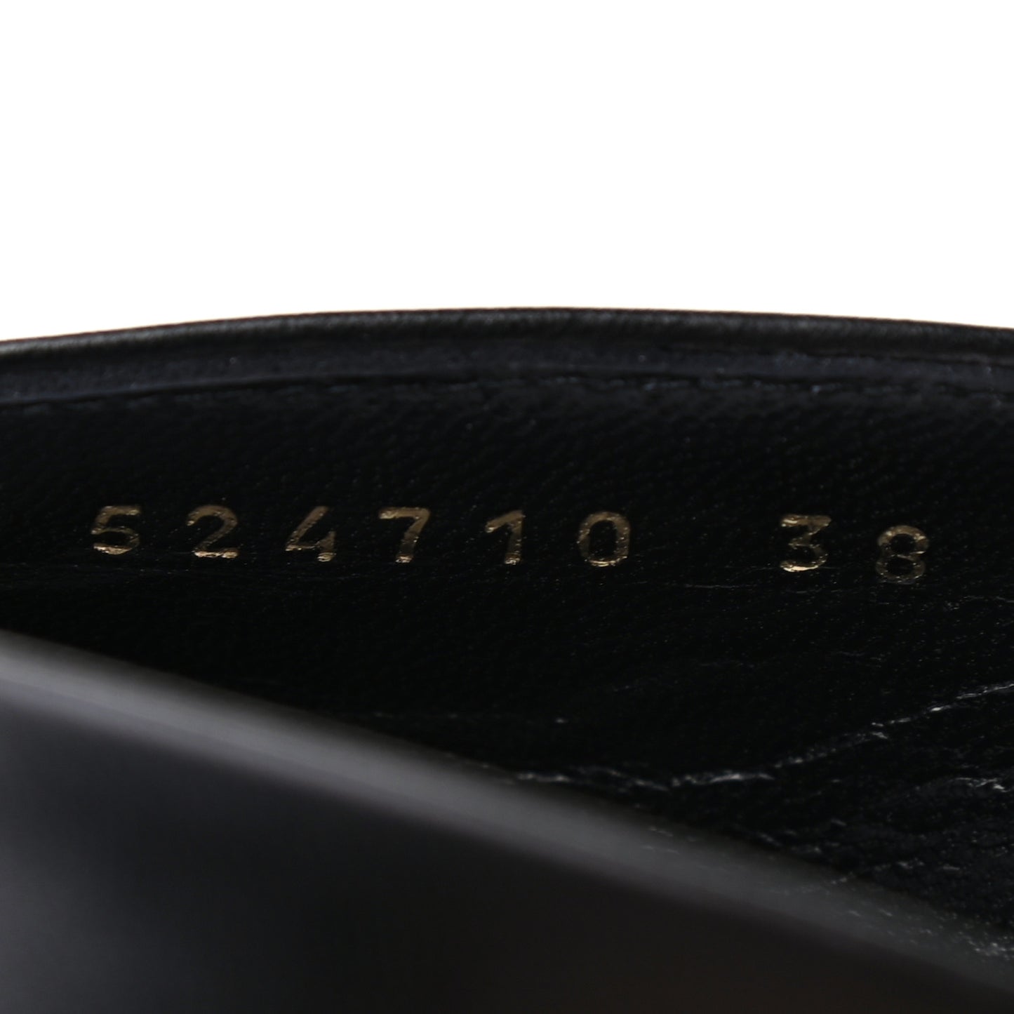 Goatskin Pointed Toe Knife Mules 38 Black