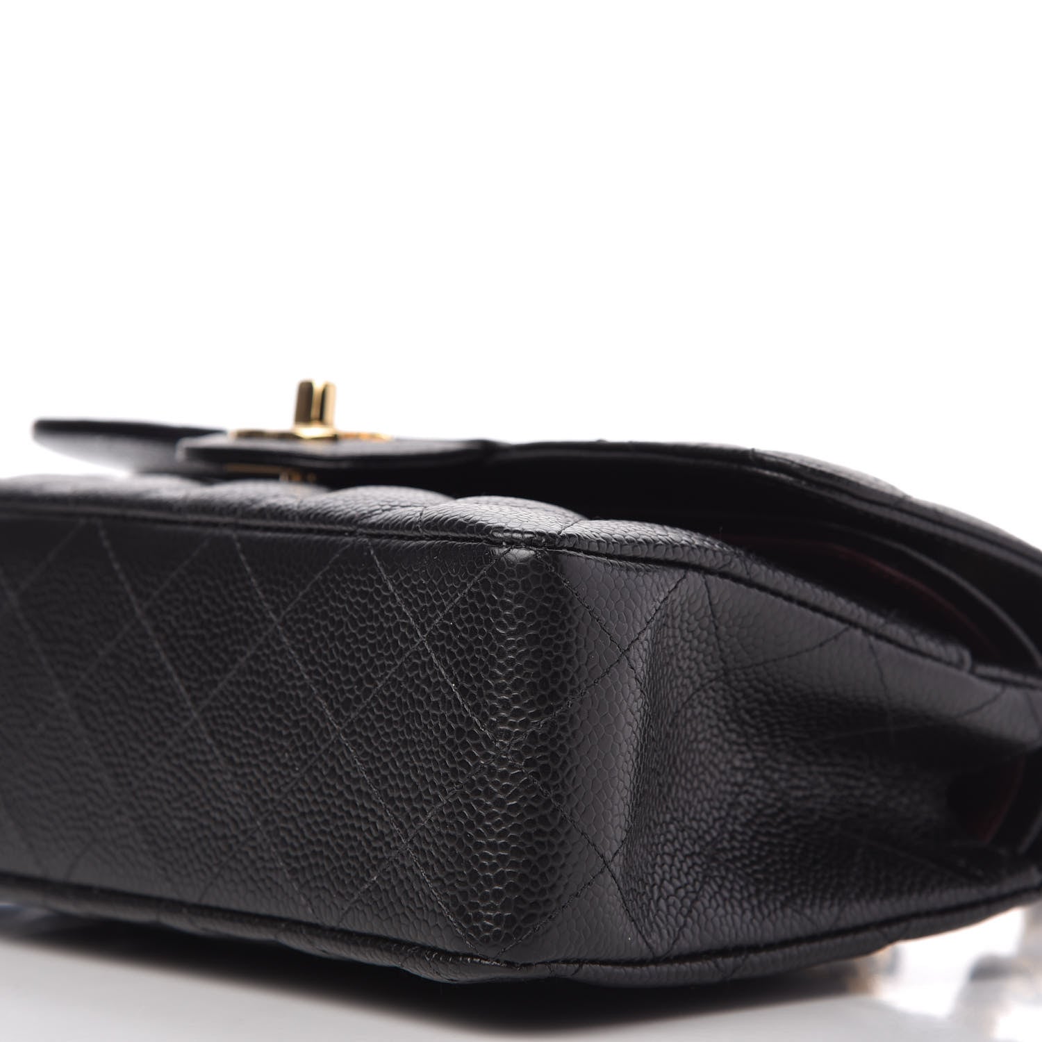 Chanel Caviar Quilted Small Double Flap Black 7 of 10