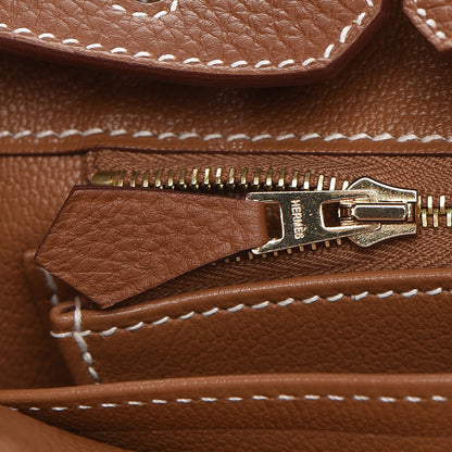 Hermes Togo Birkin 25 Gold 18 of 34