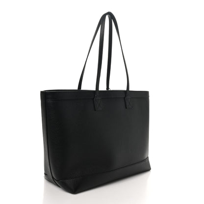 Burberry Grainy Calfskin Medium London Tote Bag Black 3 of 10