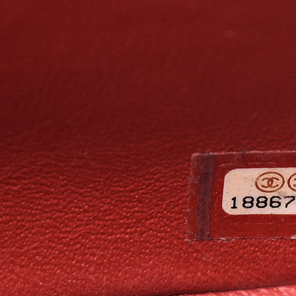 Chanel Caviar Quilted Mini Square Flap Red 7 of 12