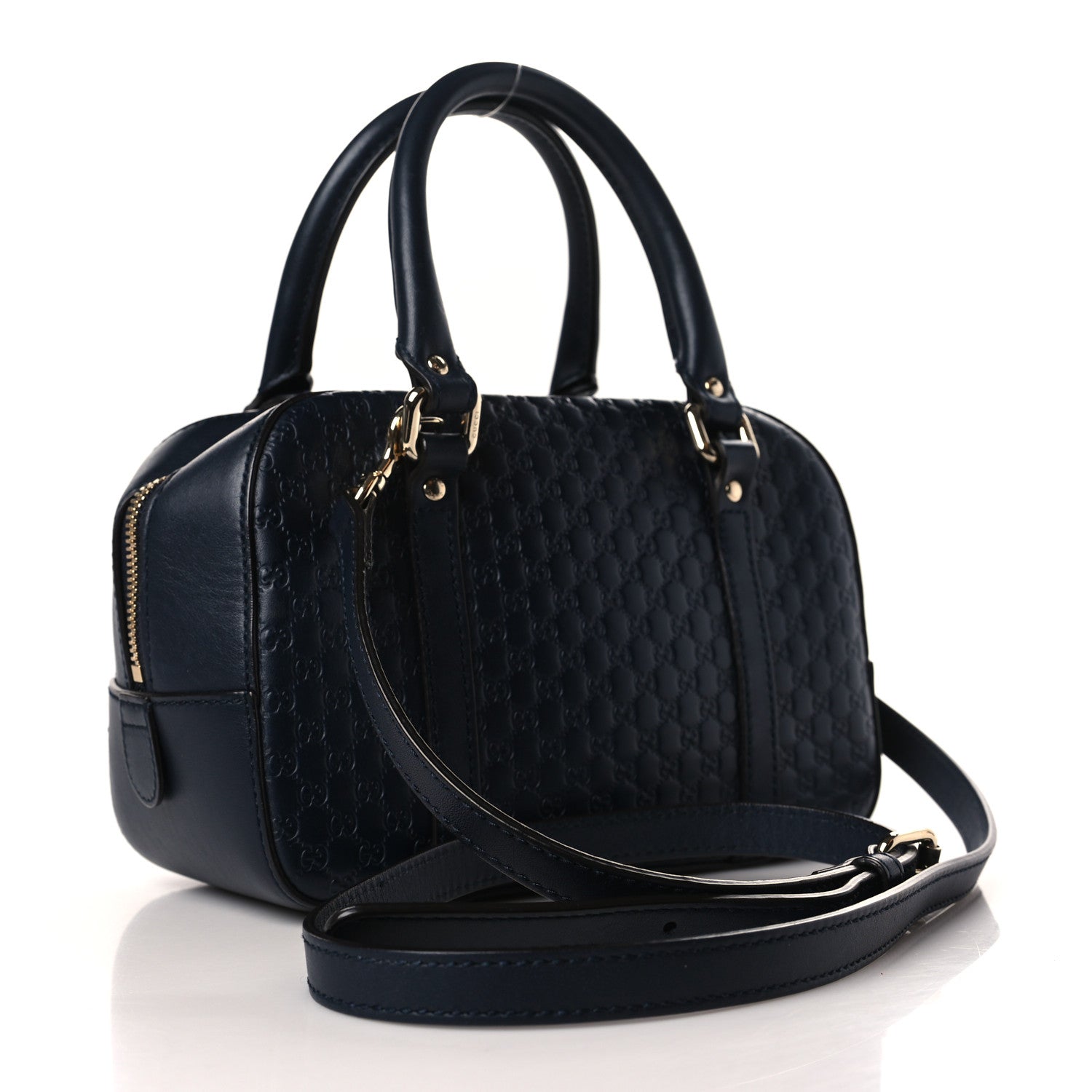 Gucci Soft Microguccissima Small Crossbody Bag Blue 3 of 9