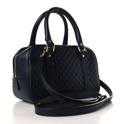 Gucci Soft Microguccissima Small Crossbody Bag Blue 3 of 9