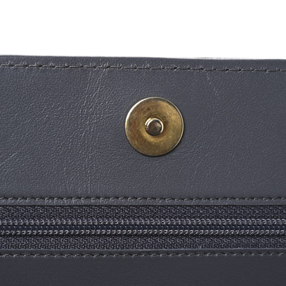 Chanel Caviar Quilted Boy Wallet On Chain WOC Grey 11 of 11