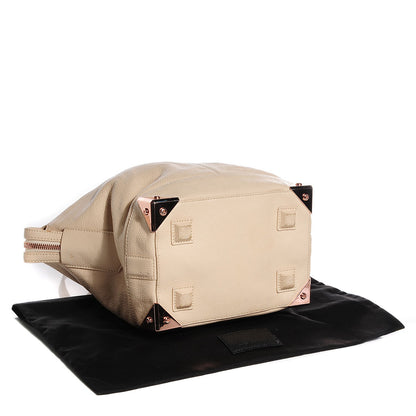 Alexander Wang Pebbled Calfskin Large Emile Eggshell 4 of 8