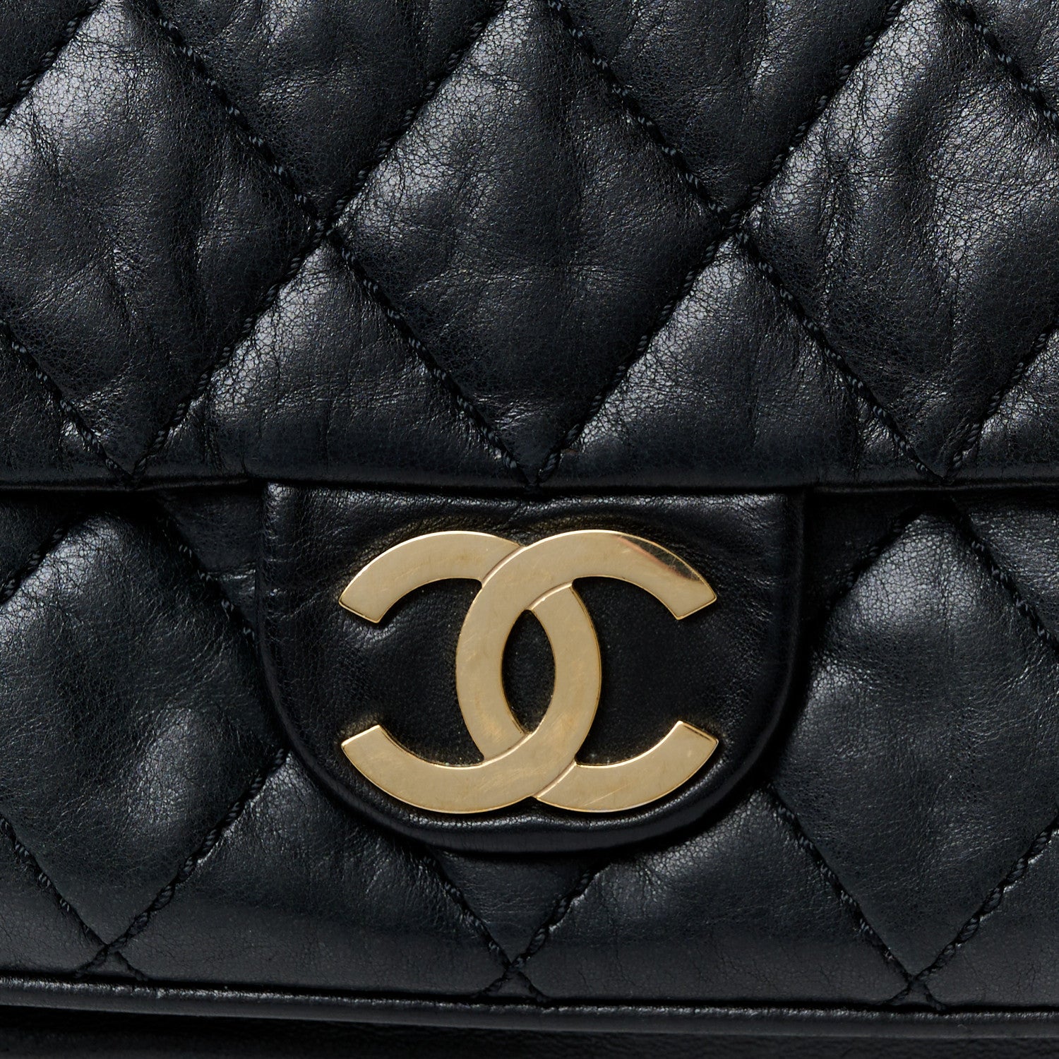 Chanel Lambskin Small Lady Braid Flap Black 8 of 11